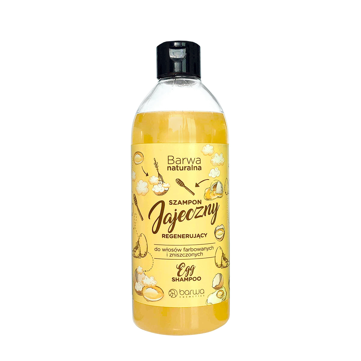 Barwa Naturalna - NATURAL REGENERATING EGG SHAMPOO 500ml – Lady Avenue
